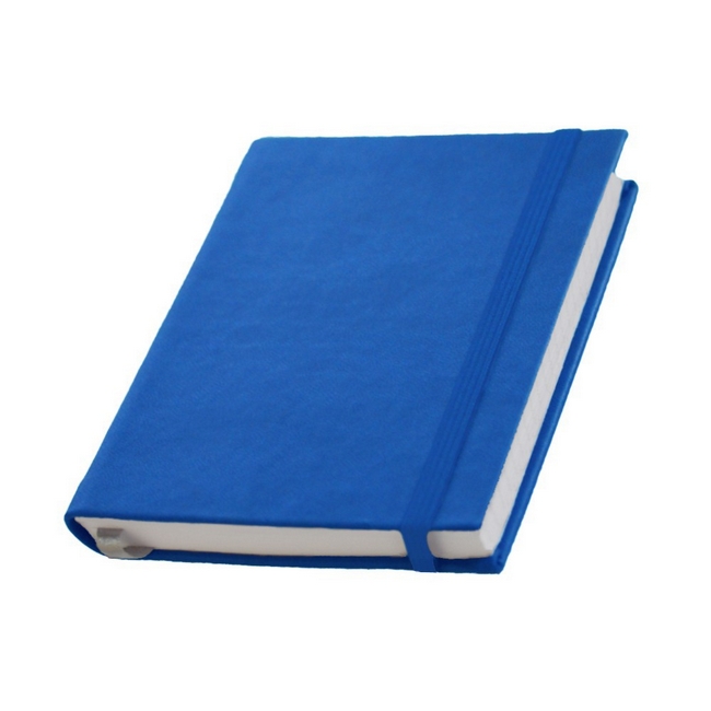 Записная книжка A6 белый блок Синий 3647-04