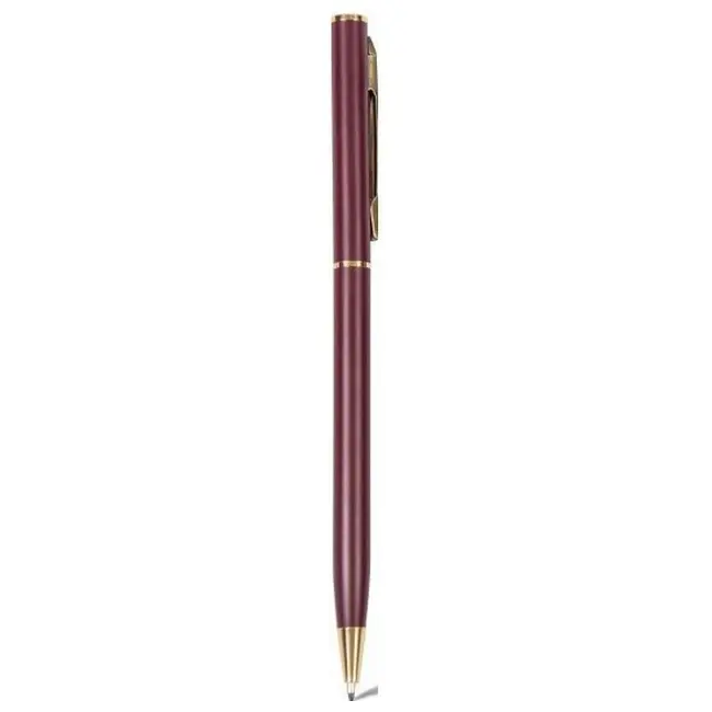 Ручка металлическая Золотистый Бордовый 6257-05