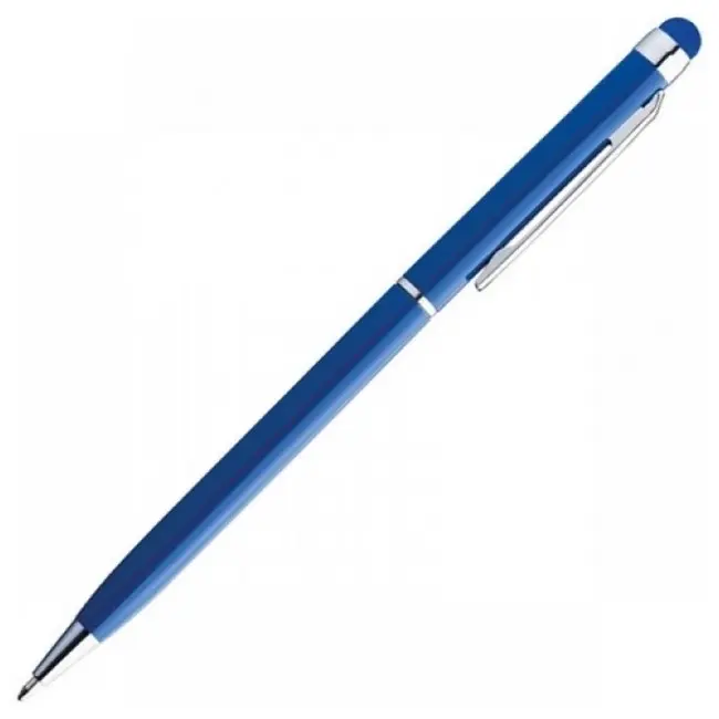 Ручка стилус металлическая Синий Серебристый 3709-03