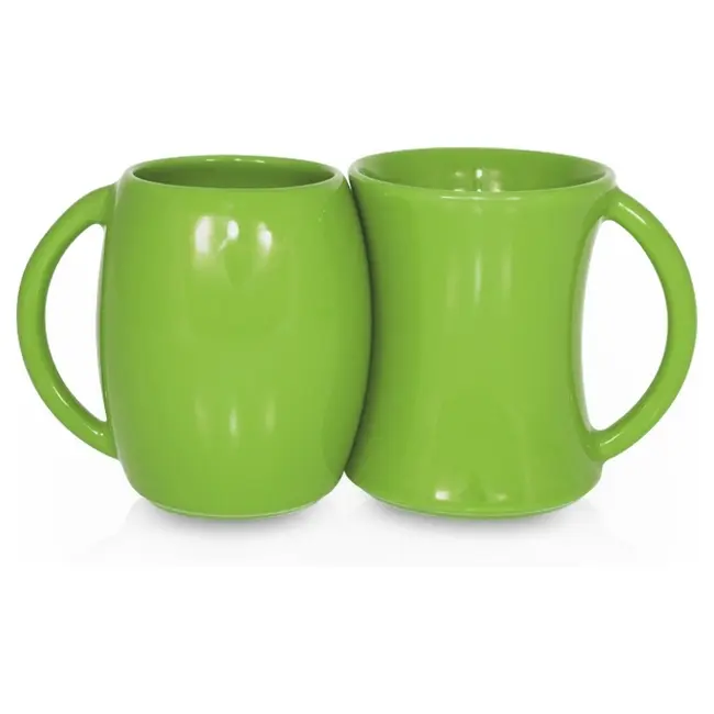 Набір з двох чашок El Paso керамічний 350 / 400 мл Зеленый 1748-23