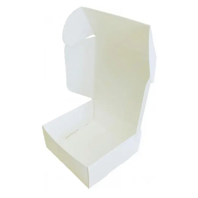 Коробка картонна Самозбірна 110х110х50 мм біла Белый 13845-01