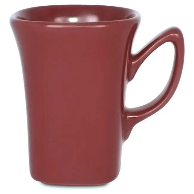 Чашка керамічна Kim 230 мл Бордовый 1771-02
