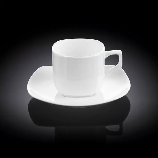 Чашка з блюдцем 'Wilmax' для чаю 200мл