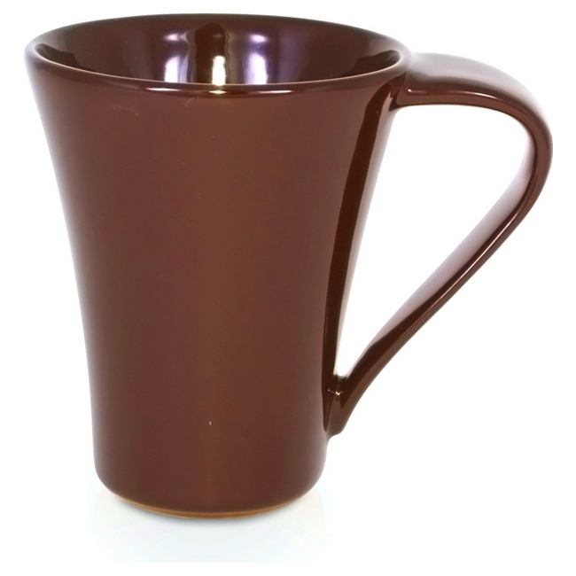Чашка керамическая Flores 250 мл Коричневый 1758-04