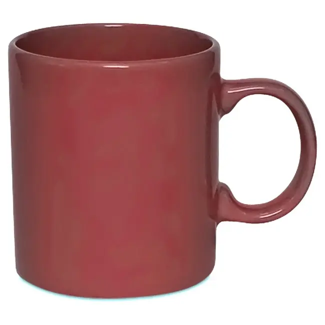 Чашка керамічна Kuba 220 мл Бордовый 1778-02