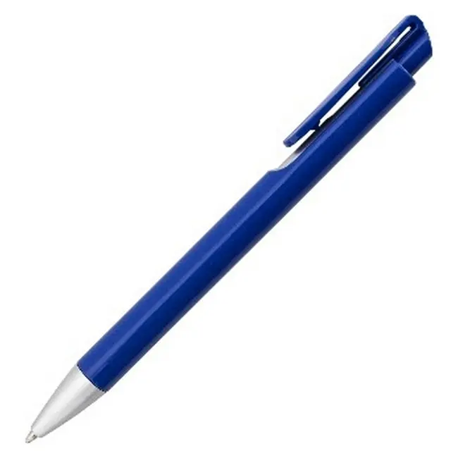 Ручка пластиковая Синий Серебристый 8819-04