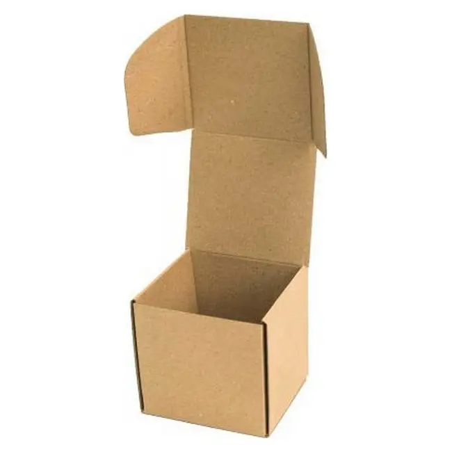 Коробка картонная Самосборная 110х110х110 мм бурая Коричневый 13844-01