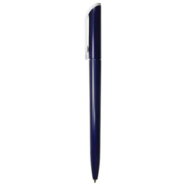 Ручка 'Uson' пластикова з поворотним механізмом Белый Синий 3925-84