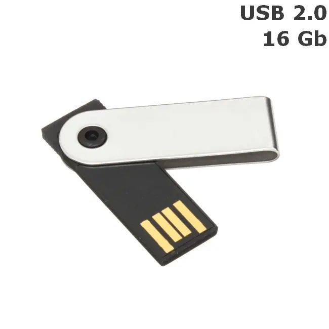 Флешка 'SLIM' 16 Gb USB 2.0 Серебристый 8675-01