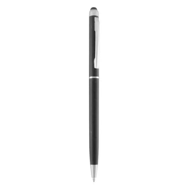 Ручка стилус пластикова Черный Серебристый 3825-01