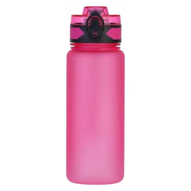 Бутылка спортивная Тритан 500мл Розовый Черный 13718-03
