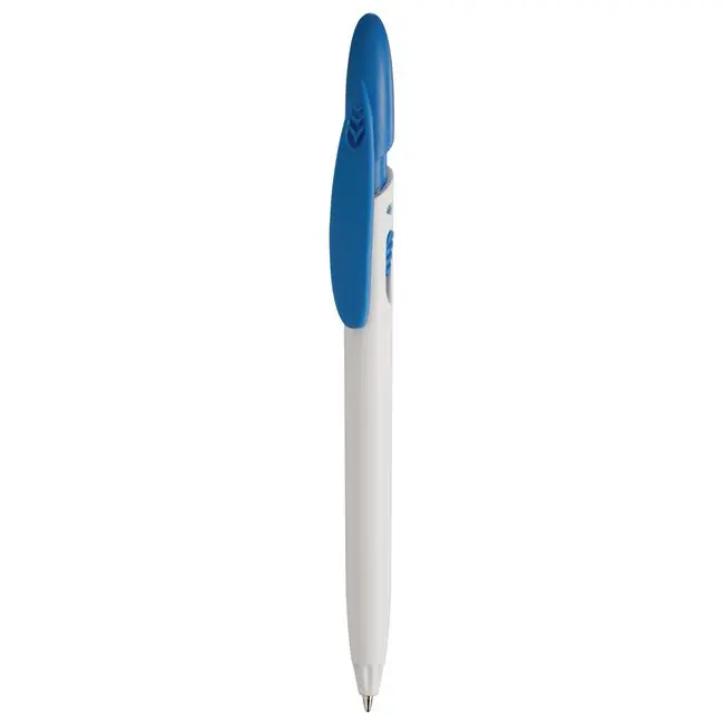 Ручка пластиковая Белый Голубой 5653-01