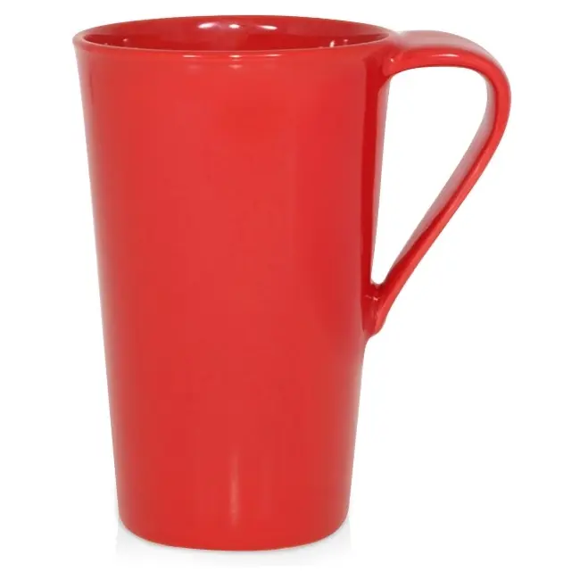 Чашка керамическая Dunaj 450 мл Красный 1743-06