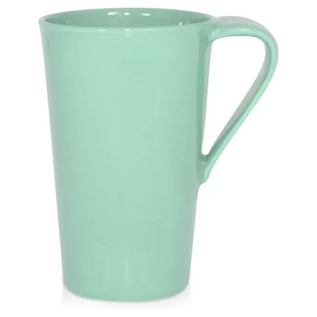 Чашка керамічна Dunaj 450 мл Зеленый 1743-19