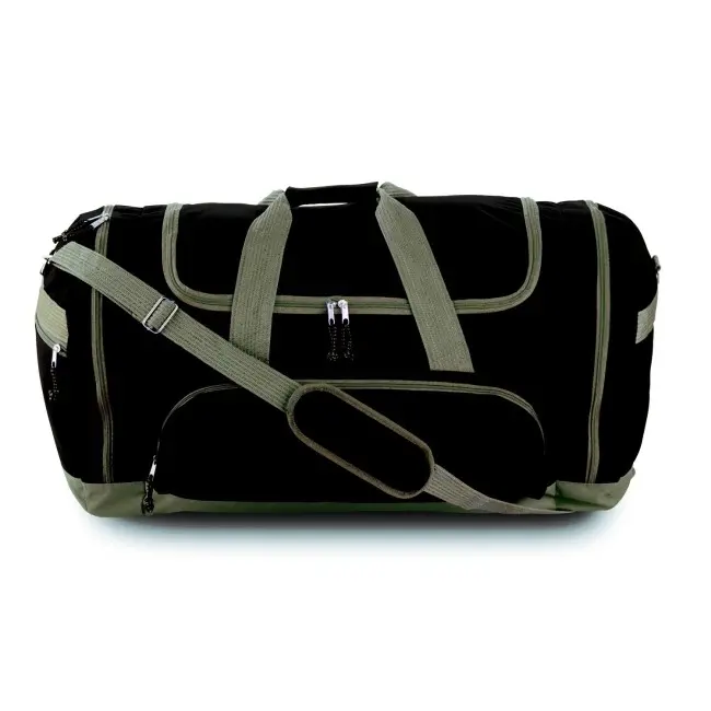 Спортивна сумка Серый Черный 6615-01
