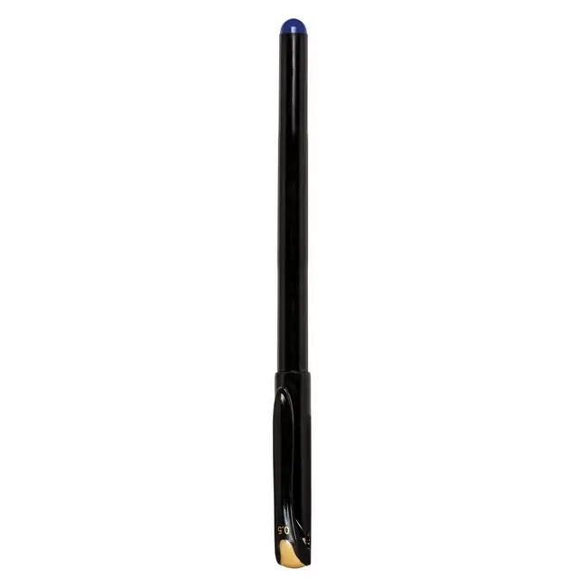 Ручка гелева 0,5 мм пише синім Золотистый Синий Черный 15031-02