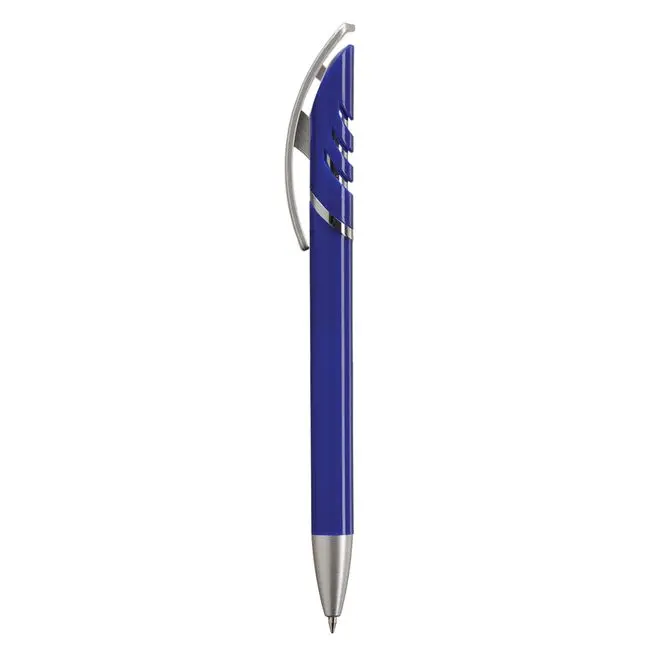 Ручка пластиковая Серебристый Темно-синий 5662-06