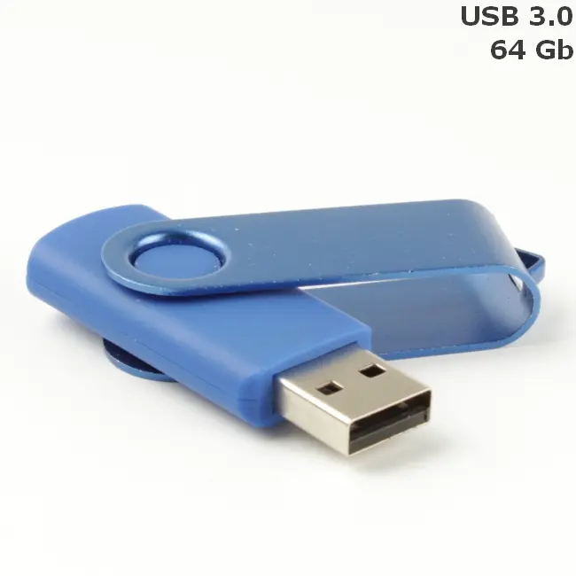 Флешка 'Twister' 64 Gb USB 3.0 Синий 14599-118