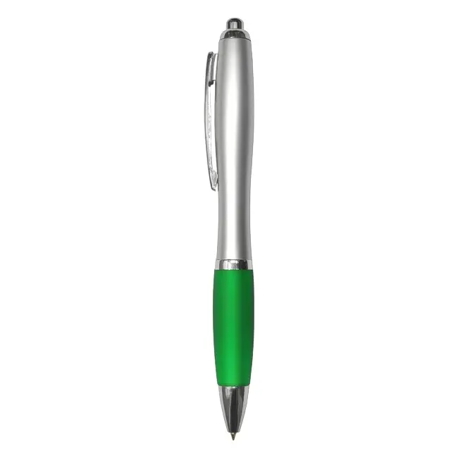 Ручка пластиковая Зеленый Серебристый 3930-10