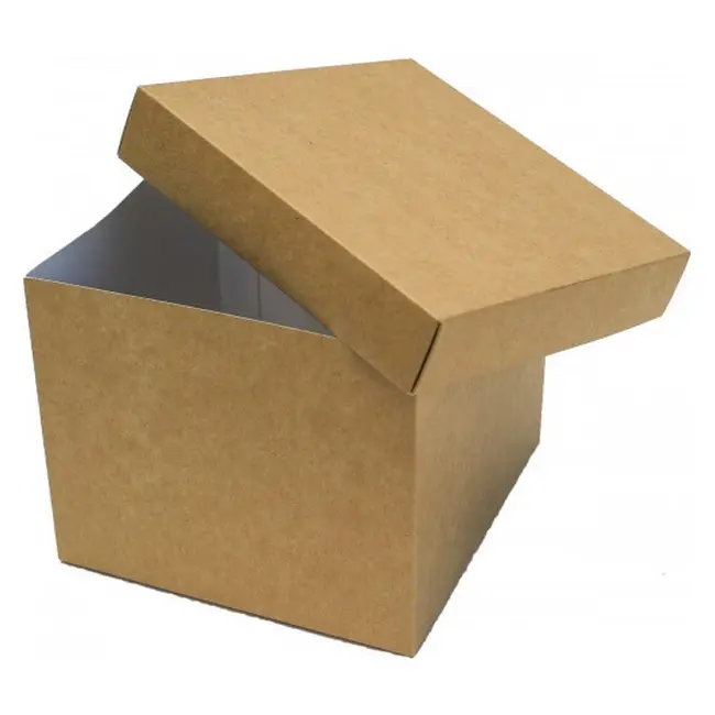 Коробка картонная Самосборная 150х150х130 мм бурая