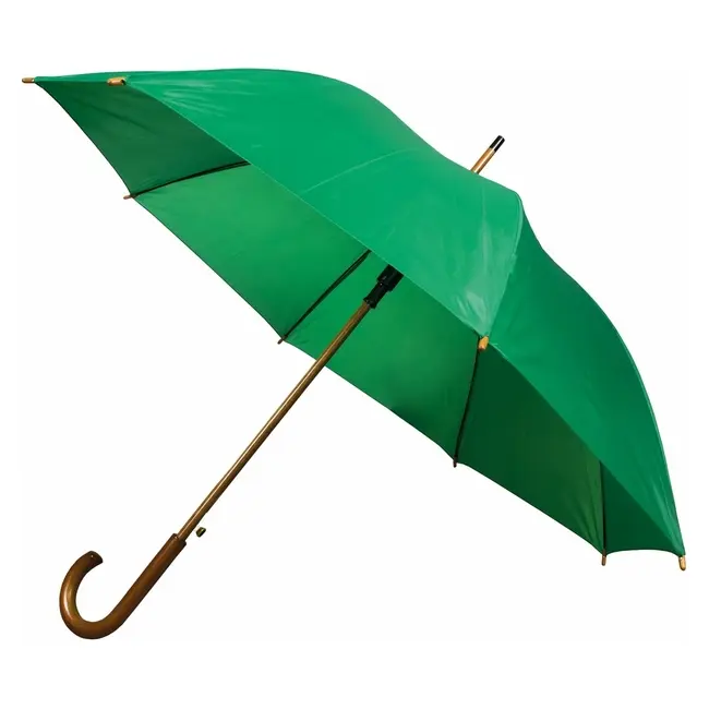 Зонт трость Древесный Зеленый 8725-04