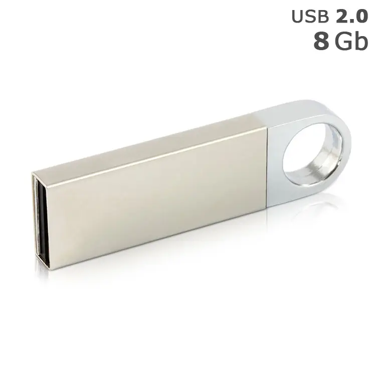 Флешка 'GoodRAM' 'UNITY' 8 Gb USB 2.0 Серебристый 5149-01