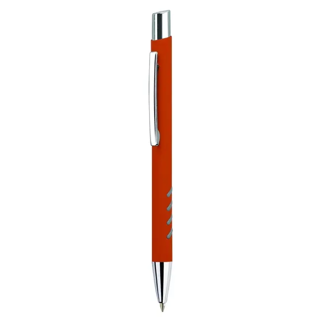 Ручка металлическая 'VIVA PENS' 'FERII' Серебристый Оранжевый 8627-05