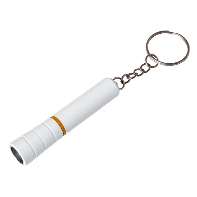 Брелок-фонарик LED Серебристый Белый Оранжевый 13167-04