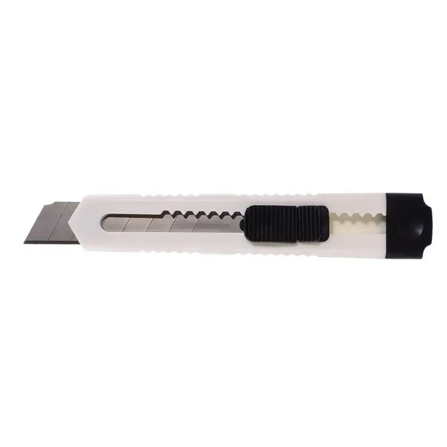 Нож канцелярский 18 мм Черный Серый 7689-01