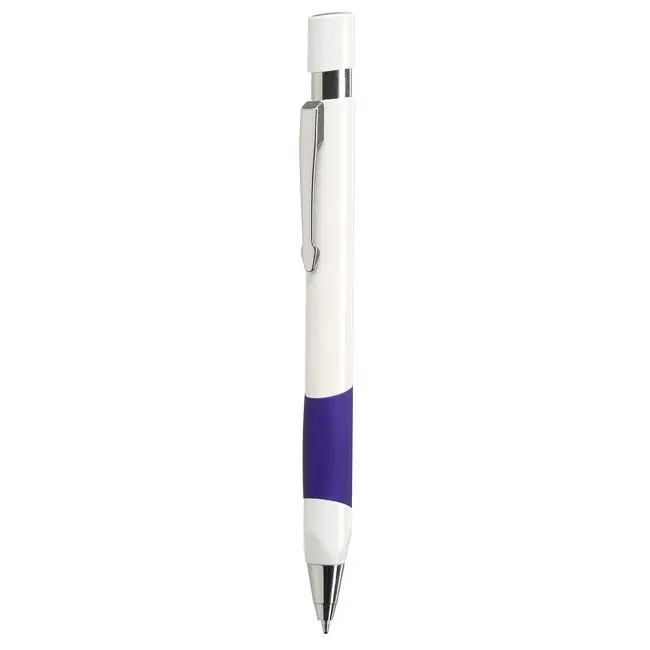Ручка пластиковая Фиолетовый Серебристый Белый 5602-08