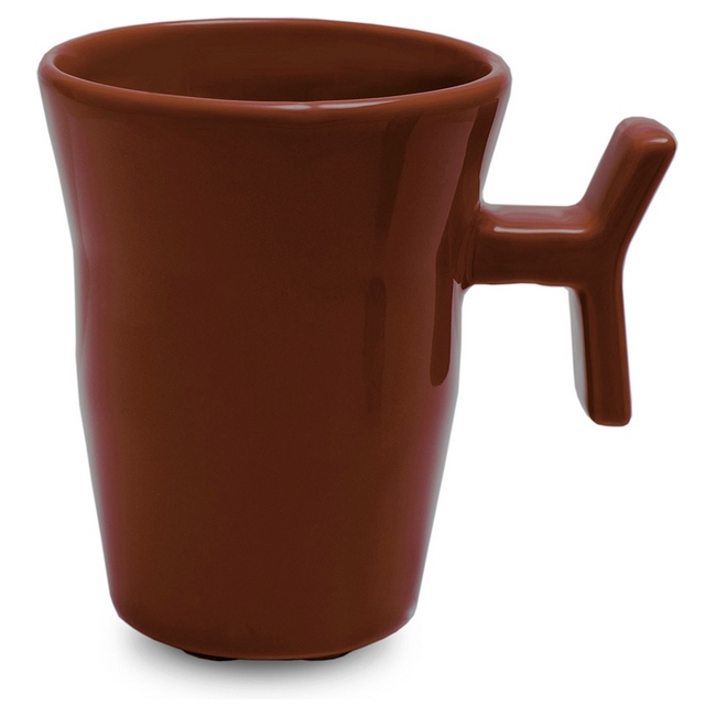 Чашка керамическая Twiggy 330 мл Коричневый 1831-03