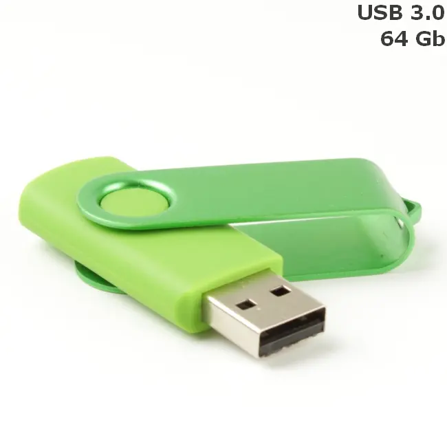 Флешка 'Twister' 64 Gb USB 3.0 Зеленый 14599-123