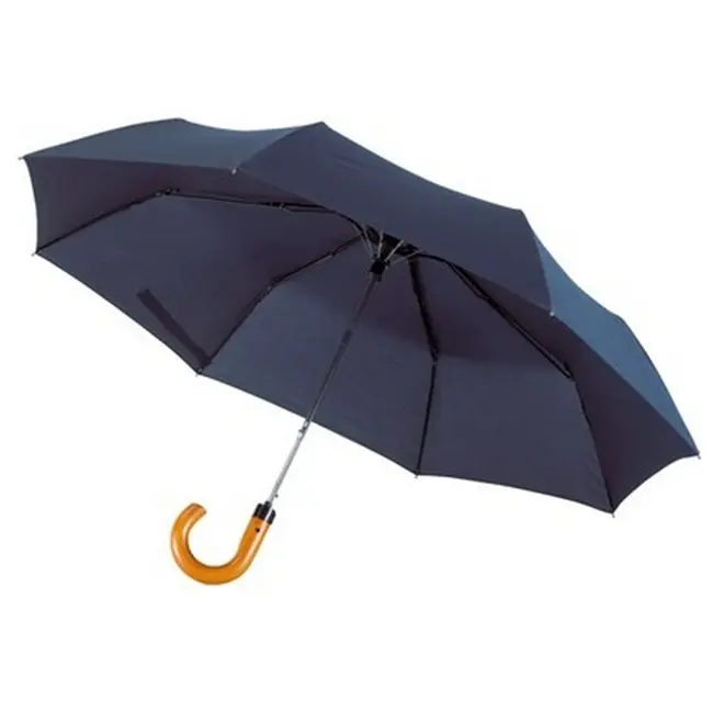 Зонт складной автоматический Темно-синий 5867-01
