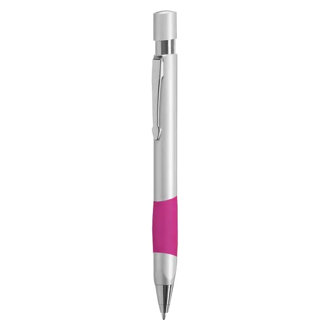 Ручка пластикова Розовый Серебристый 5601-05