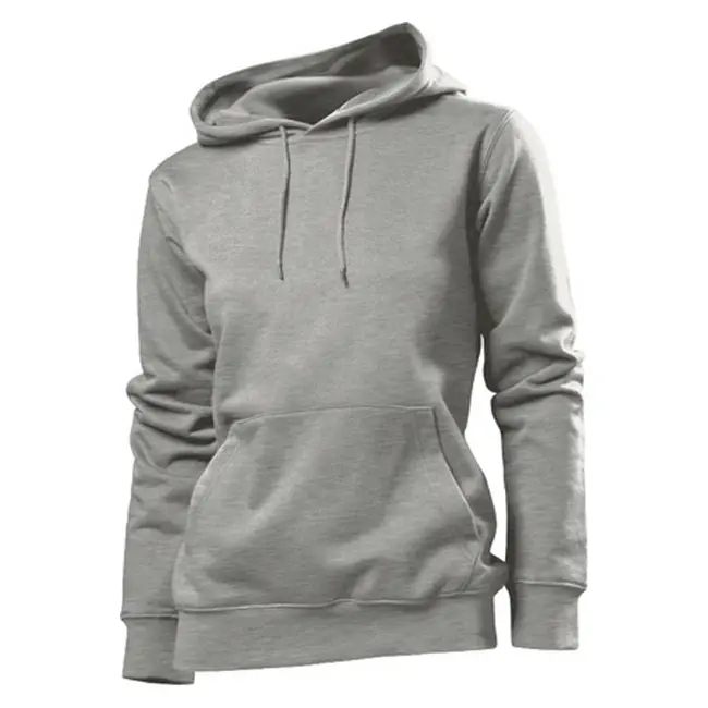 Толстовка 'Stedman' 'Hooded Sweatshirt' жіноча з капюшоном Серый 8955-03