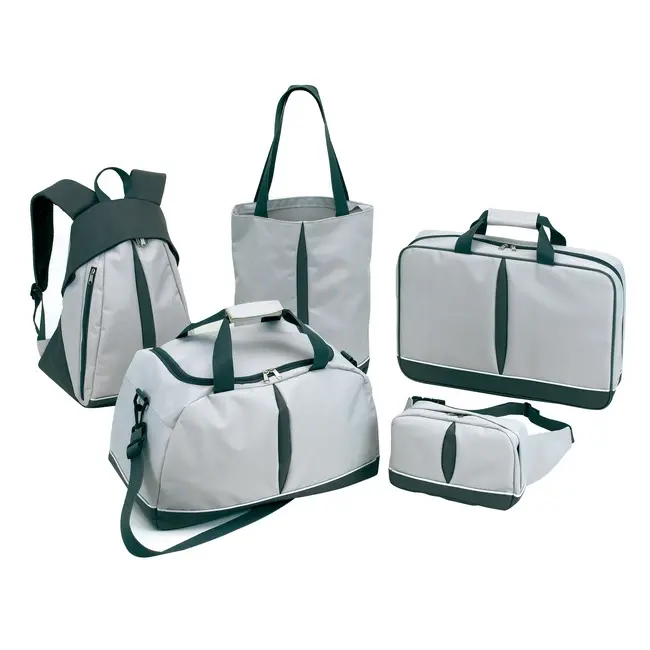 Набір сумок Серый Зеленый 2002-01