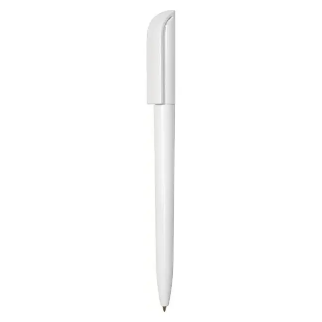 Ручка 'Uson' пластиковая с поворотным механизмом пишет сиреневым Белый 3921-57