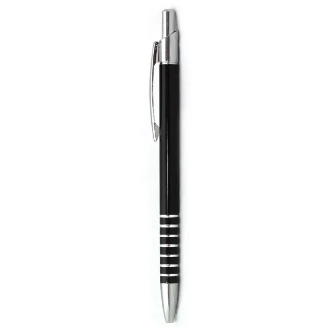 Ручка металева Черный Серебристый 4166-08