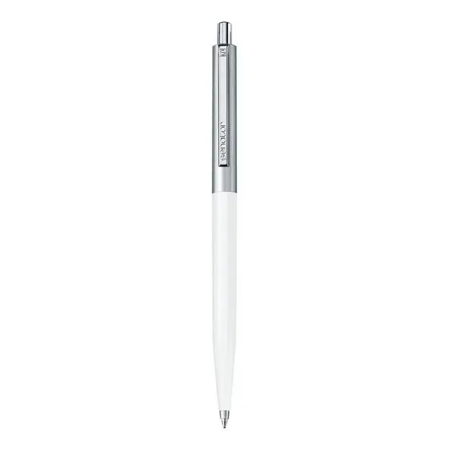 Ручка шариковая 'Senator' 'Point Metal' Белый Серебристый 8406-02