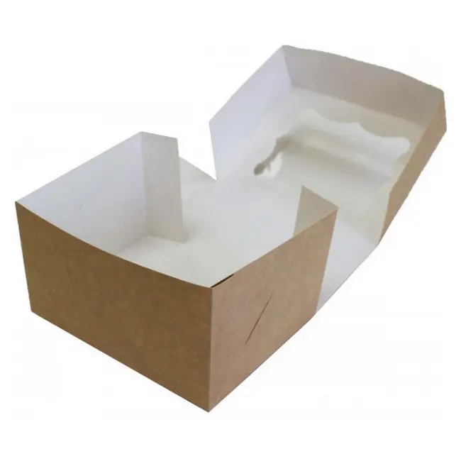 Коробка картонна Самозбірна 150х120х90 мм крафт Коричневый 13862-02