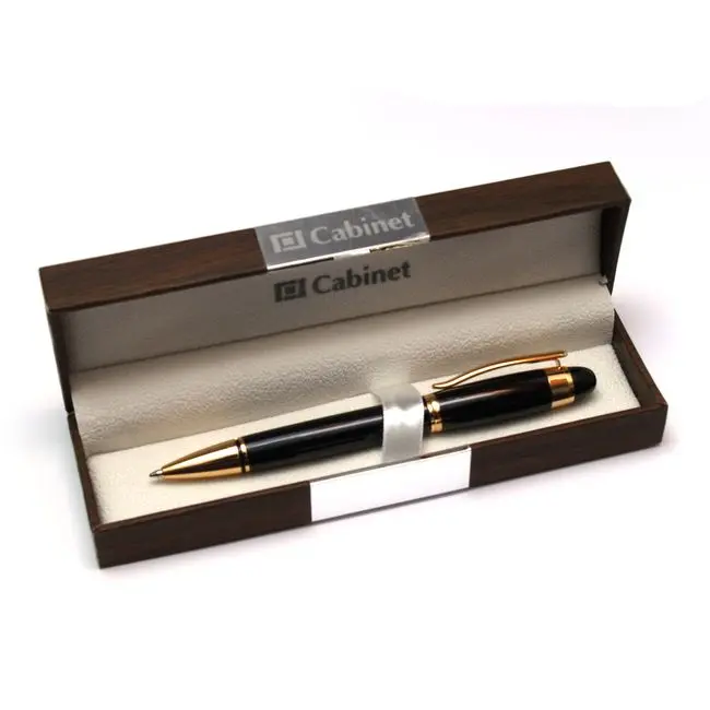 Ручка шариковая 'Cabinet' 'Perfect' металлическая Золотистый Черный 5797-01