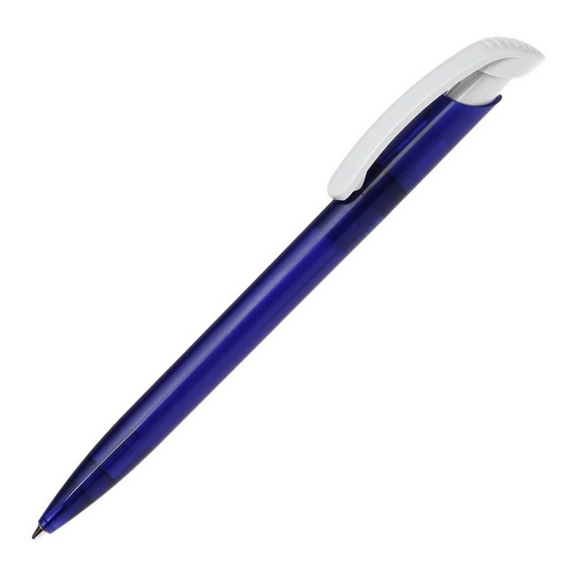 Ручка 'Ritter Pen' 'Clear Frozen' пластиковая Белый Темно-синий 1227-01