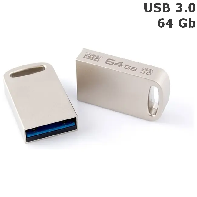 Флешка 'GoodRAM' 'POINT' 64 Gb USB 3.0 Серебристый 6360-01