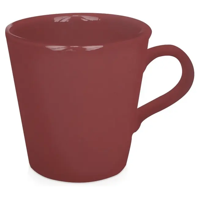 Чашка керамічна Lizbona 600 мл Бордовый 1787-02