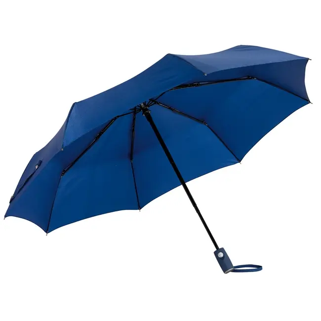 Зонт складной автоматический с ветрозащитой 'ORIANA' Синий 3215-01