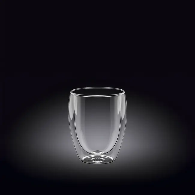 Склянка з подвійним дном 'Wilmax' 100мл Прозрачный 9376-01