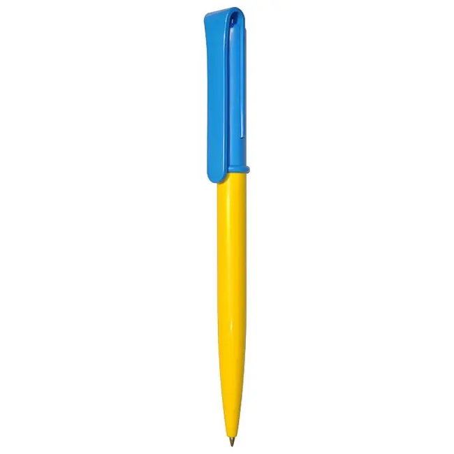 Ручка 'Uson' пластикова Голубой Желтый 3911-59