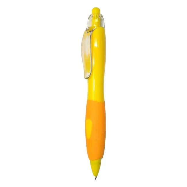 Ручка пластикова Оранжевый Желтый 3878-02
