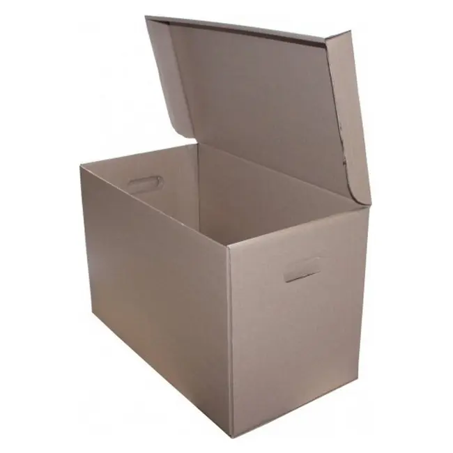 Коробка картонна Самозбірна 535х295х345 мм бура Коричневый 10206-01