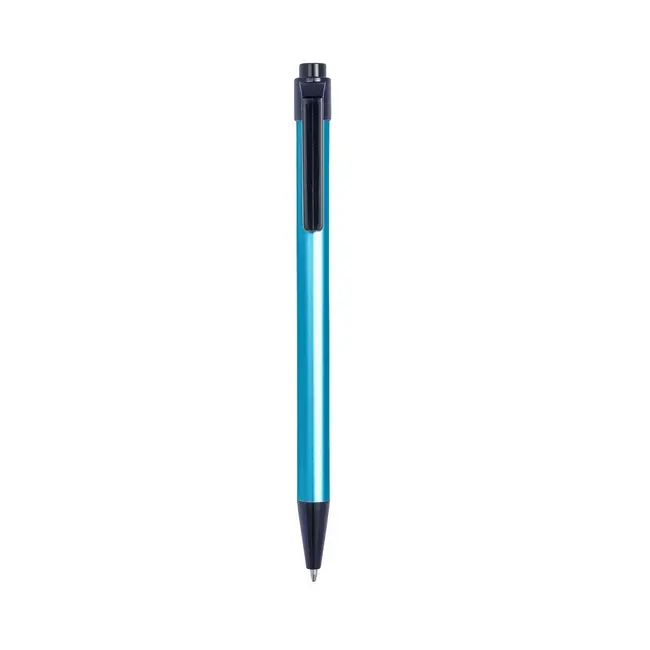 Ручка металева Черный Голубой 14298-05